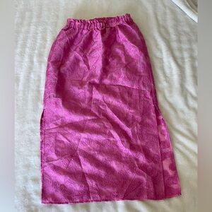 SAMSOE Bansa Skirt in Bubble Gum Pink